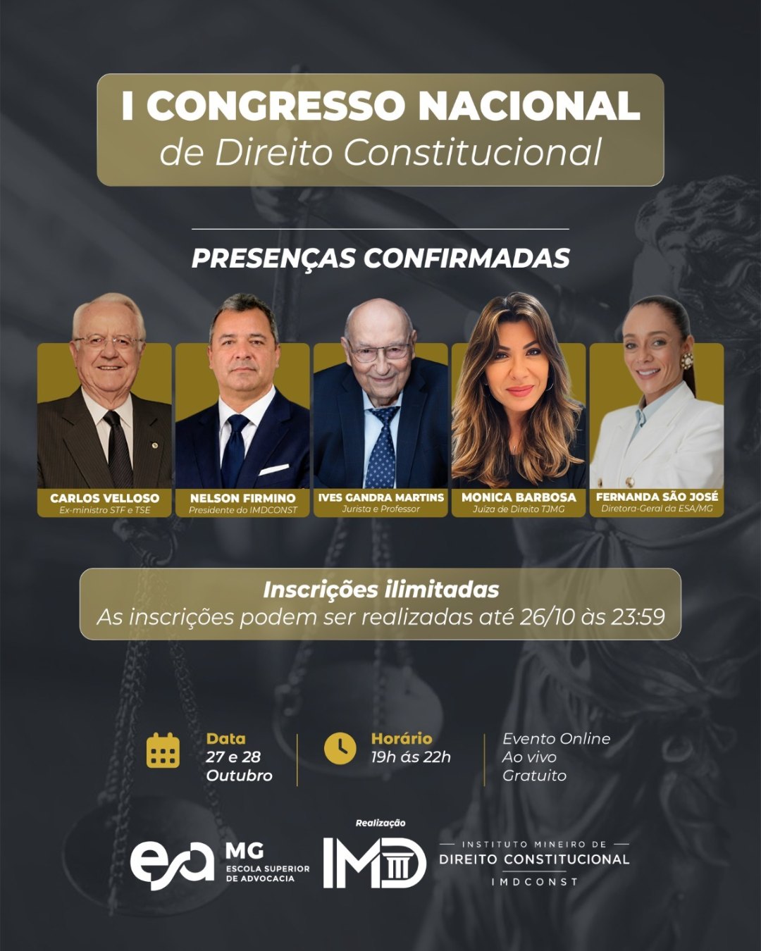 Card 1: arte oficial do congresso
